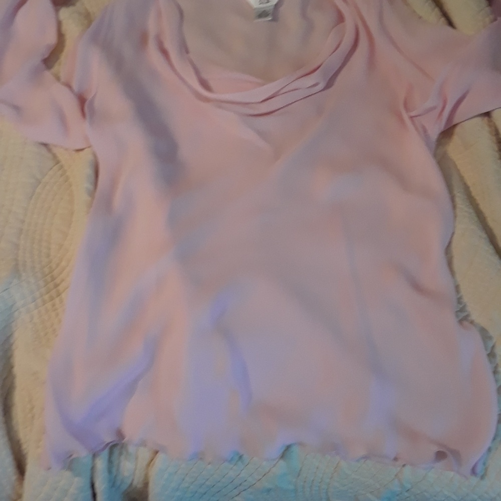100% Silk Blouse by S. L. B.